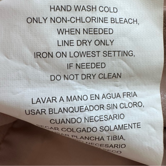 XOXO Embroidered Moto Jacket, Faux Leather, Size Large - Picture 8 of 15